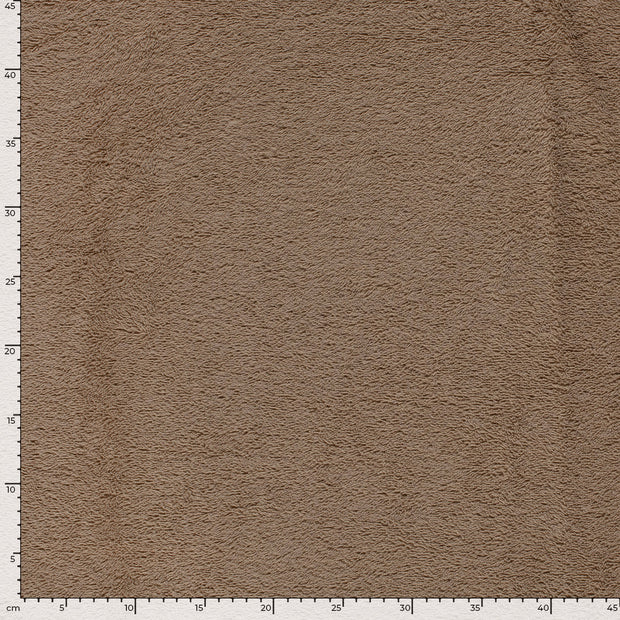 Frottee fabrik Uni Beige