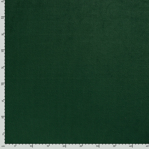 Polar Fleece tela Unicolor Verde oscuro