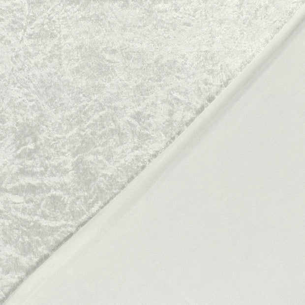 Velours fabric Unicolour crushed 