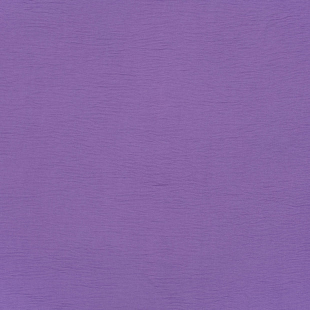 Woven Polyester fabric Lila crushed 