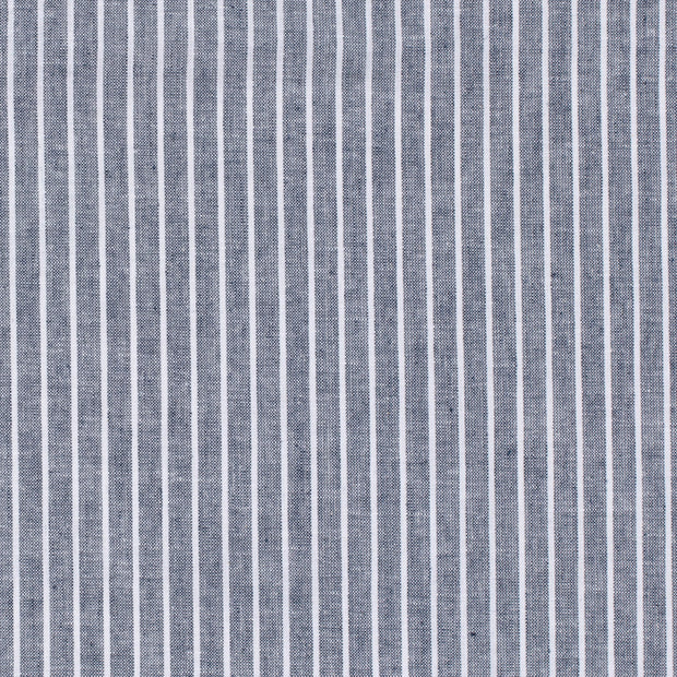Chambré tissu rayures Bleu Marine