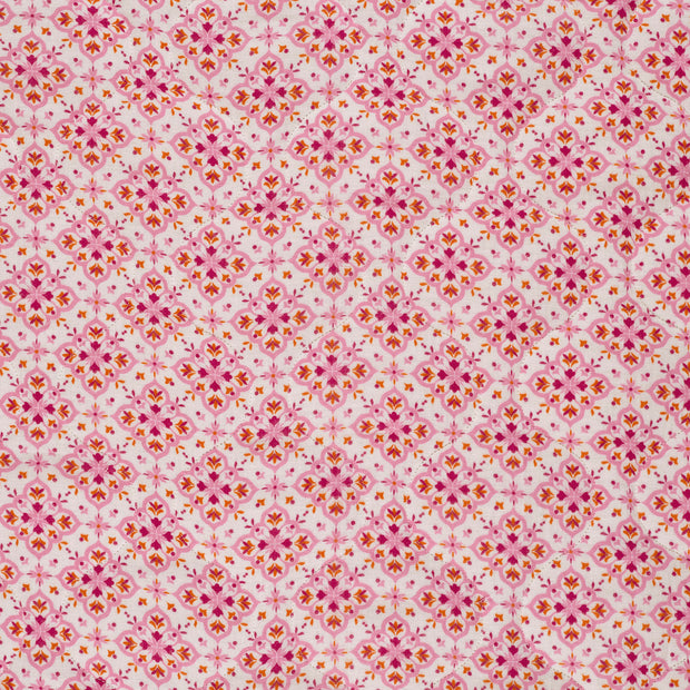 Musselin gepolstert fabrik Fuchsia matt 