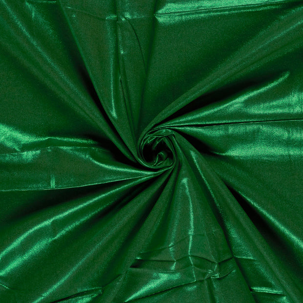 Cotton Poplin fabric Green foiled 