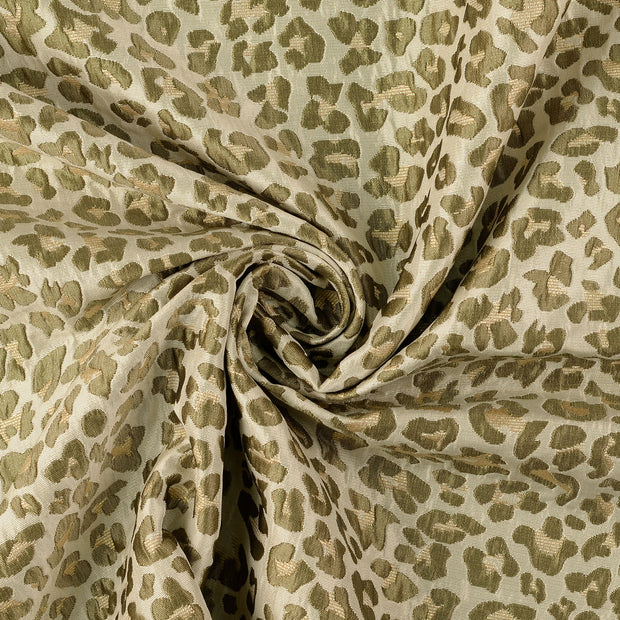 Jacquard tissu Vert Olive 