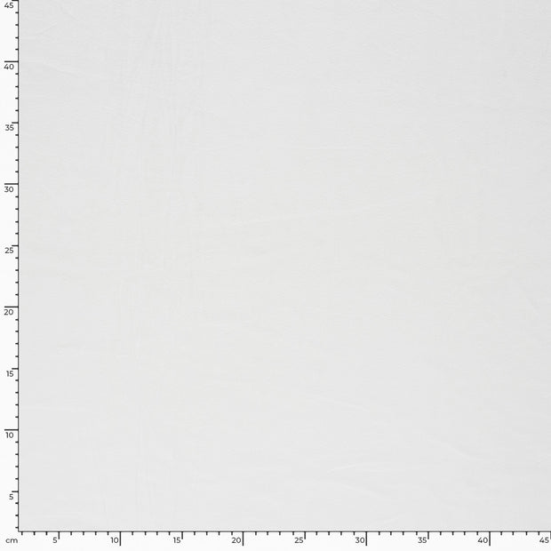 Supersoft Velvet stof Effen Gebroken wit
