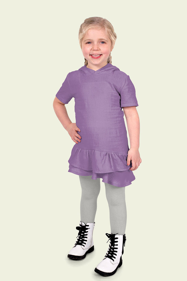 Muslin fabric Unicolour Lila