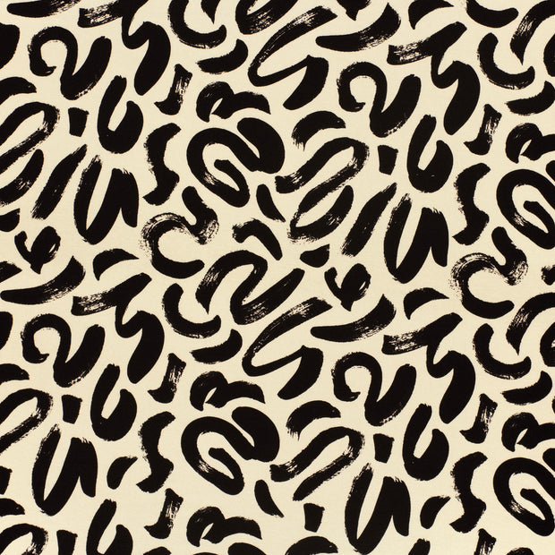 Viscose Vortex Jersey fabrik Beige matt 