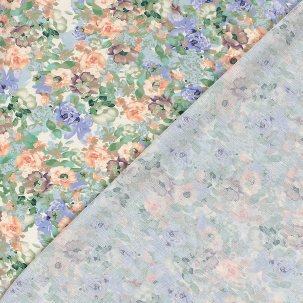 Polyester Bubble fabric Flowers 