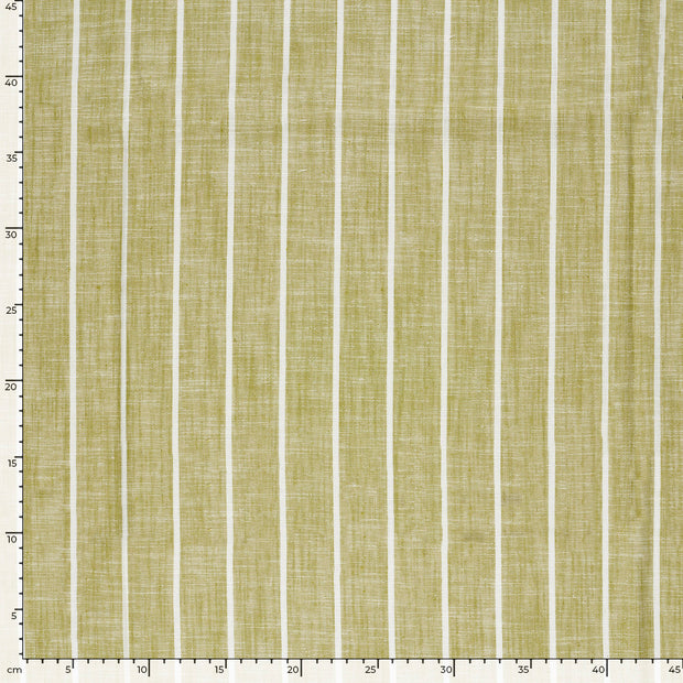  fabric Stripes Lime Green