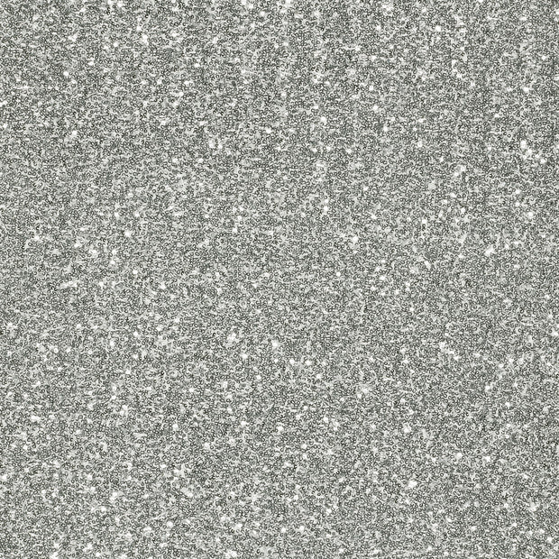 Mesh fabrik Silber schimmernd 