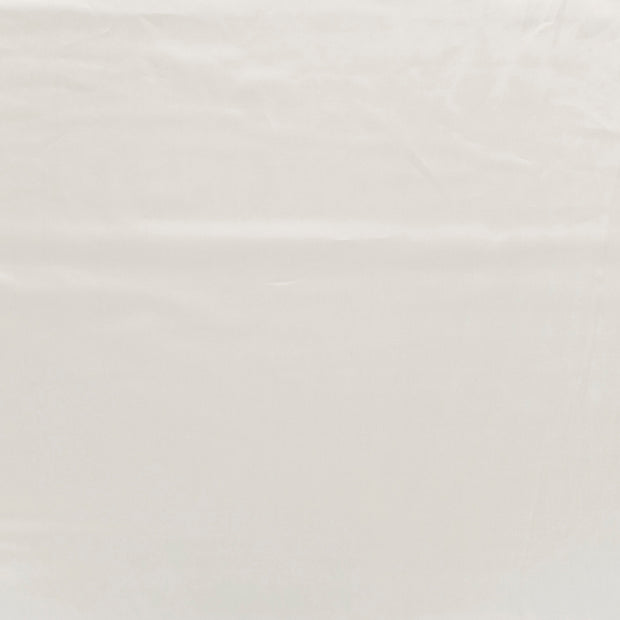 Satin fabric Off White matte 