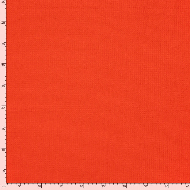 Polyester Bubble fabrik Uni Rot