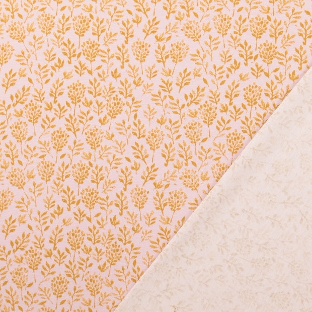 Jersey fabric Light Pink printed 