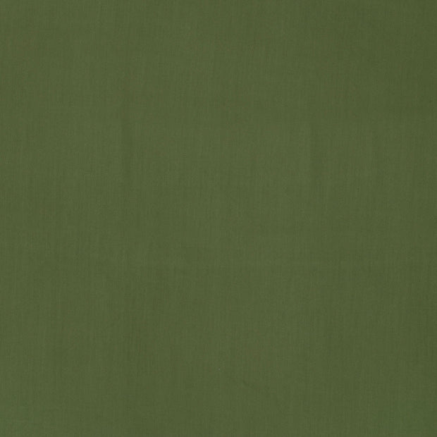 Bamboo Poplin fabric Khaki Green soft 