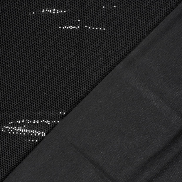Polyester Jersey stof Effen Pailletten 