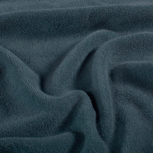 Rizo Stretch tela Unicolor Azul acero