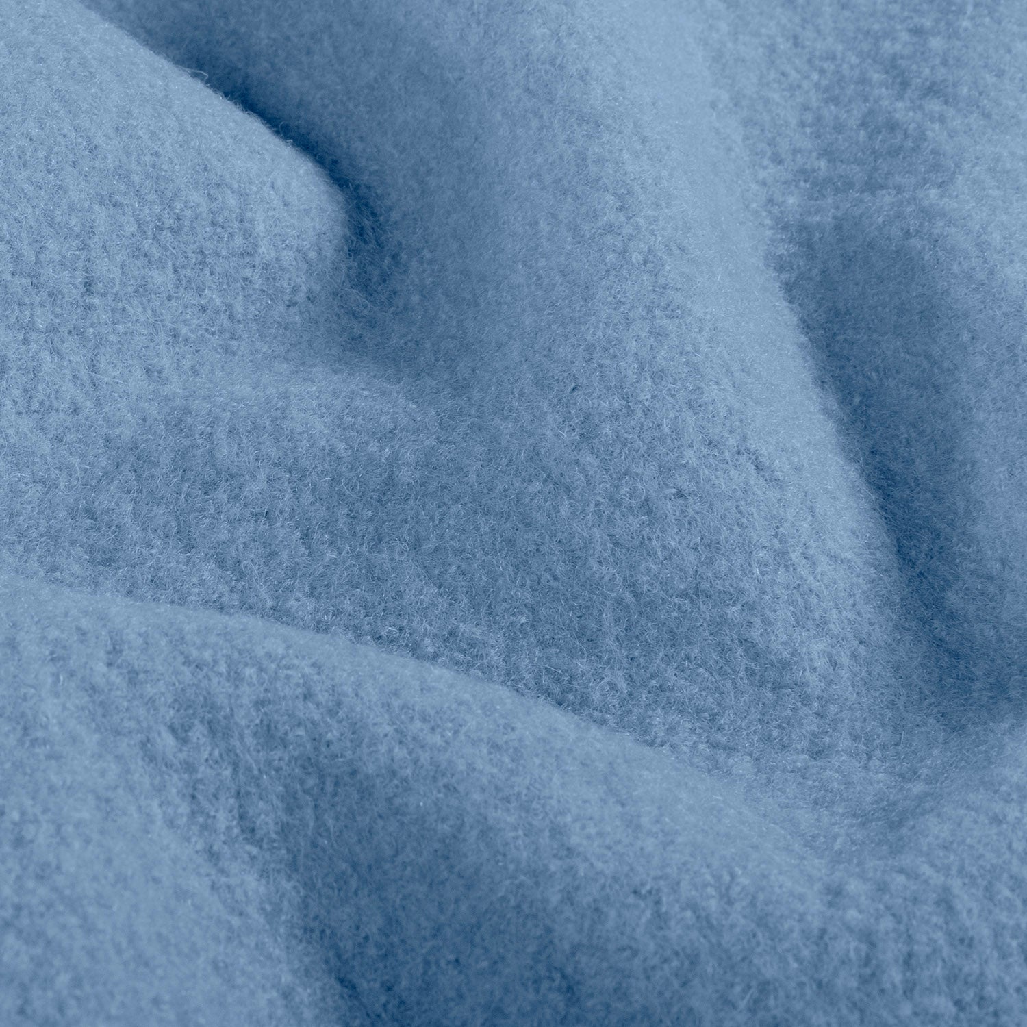 Wool Boucle fabric Unicolour Baby Blue | Wholesale fabrics
