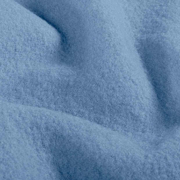 Paño de lana tela Unicolor Azul bebé