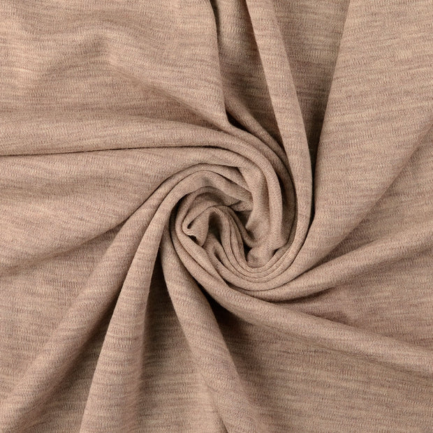 Wool Boucle fabric Beige 