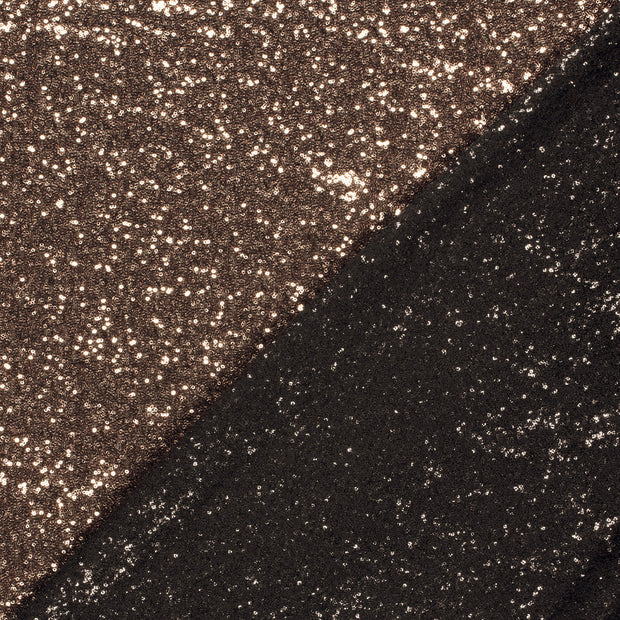 Mesh fabric Unicolour Sequins 