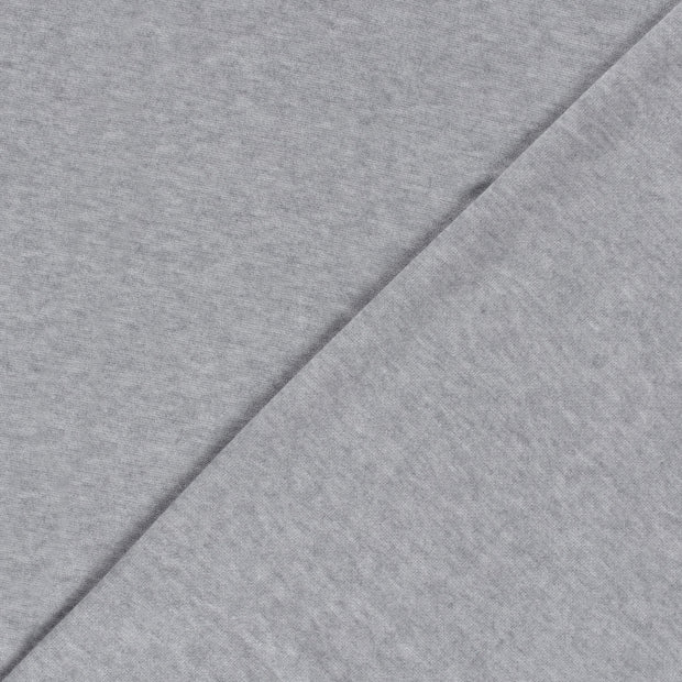 Heavy Knit stof Melange brushed 