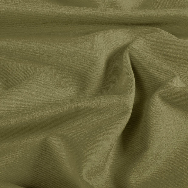 Viscose Jersey fabrik Uni Khaki-Grün