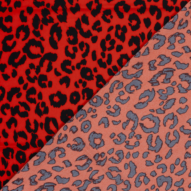 Keper Stretch stof Luipaarden 