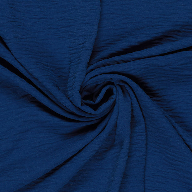 Woven Polyester fabric Unicolour Cobalt