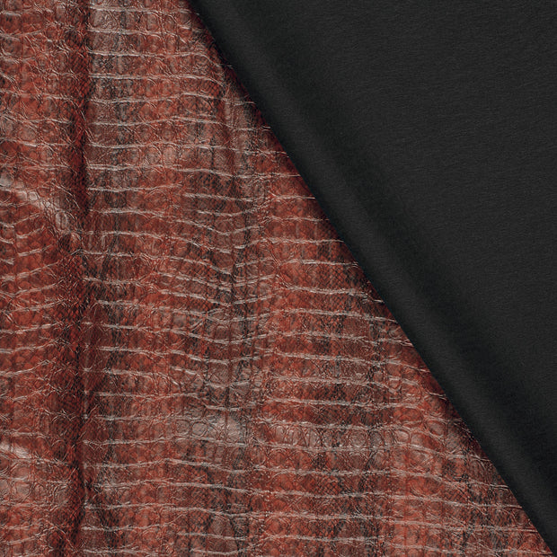 Artificial Leather fabric Crocodiles 