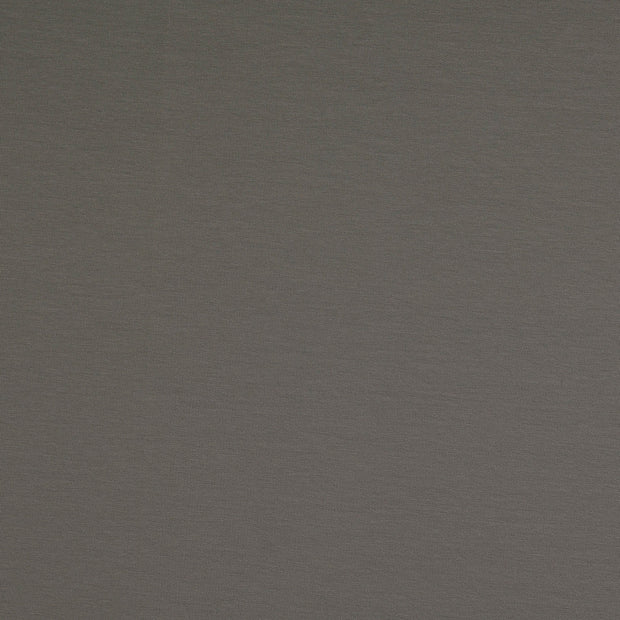 French Terry fabric Unicolour Grey
