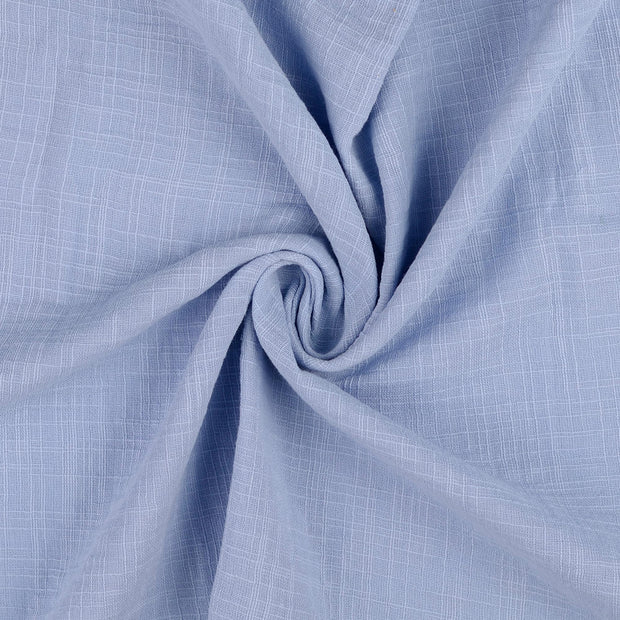 Muslin fabric Sky Blue 