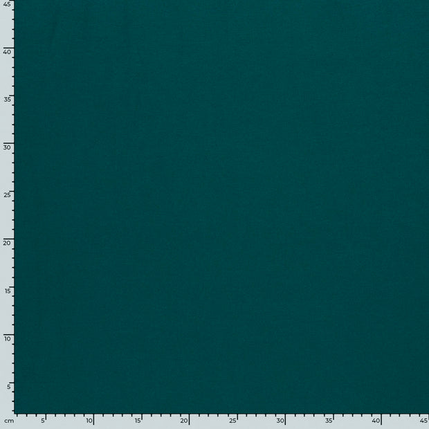 Heavy Knit tela Unicolor Petróleo