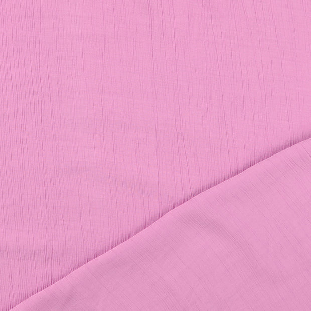 Viscose Poplin fabric Pink crushed 