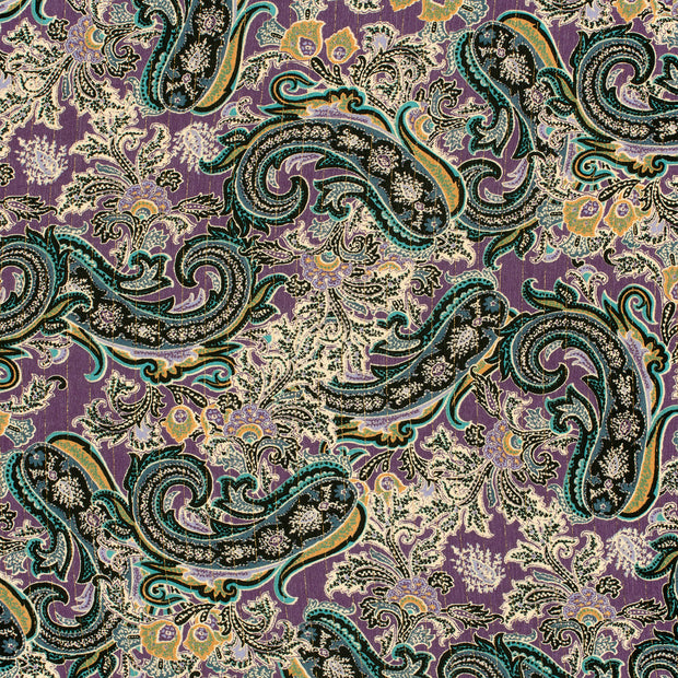 Borken Crepe fabric Purple matte 