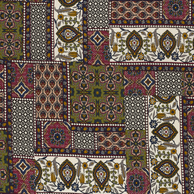 Viscose Satin fabric Bordeaux shiny 