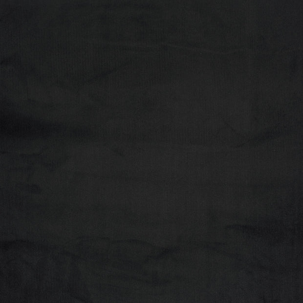 Corduroy 4.5w fabric Black 
