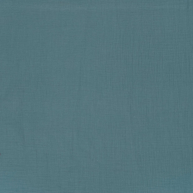 Musselin fabrik Aqua matt 