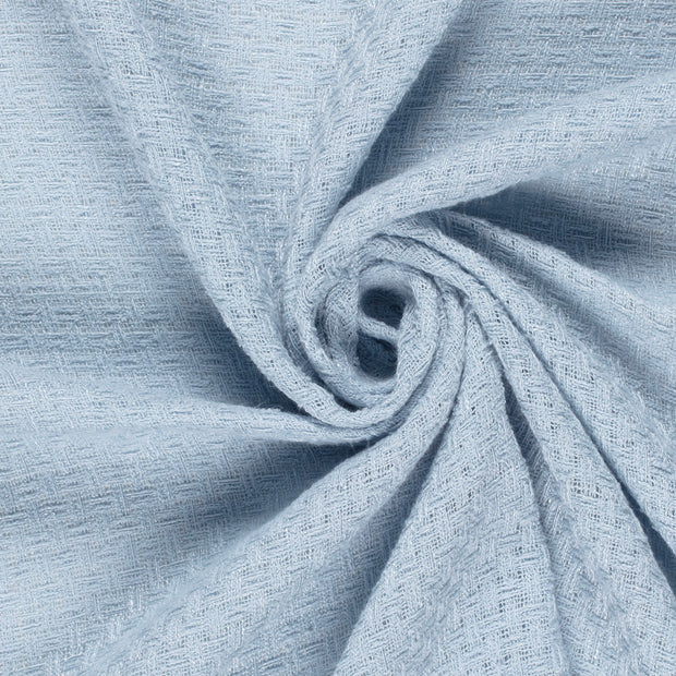 Jacquard tela Unicolor Azul claro