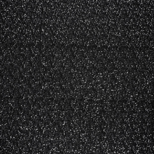 Mesh fabric Black shimmering 