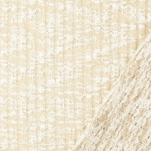 Heavy Knit fabric Nude 