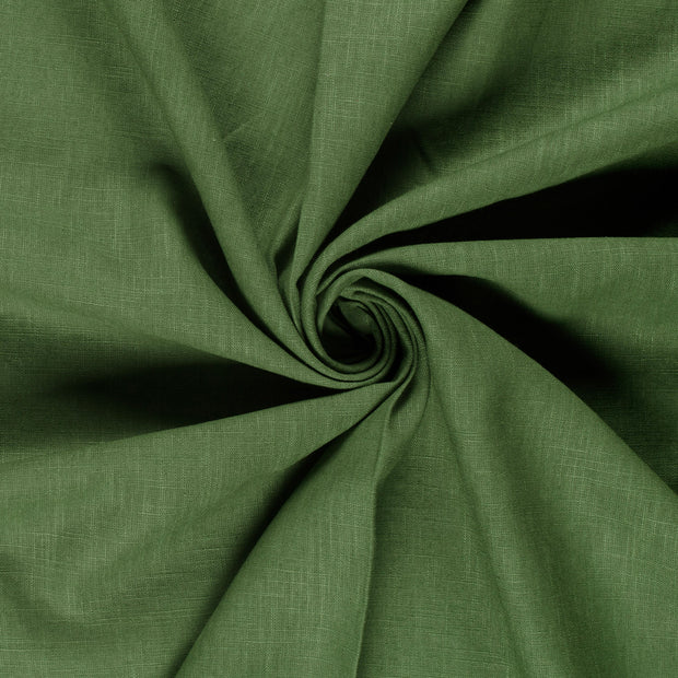 Linen fabric Green 