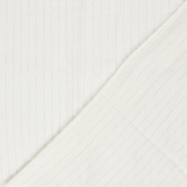Crepe fabric Unicolour Lurex 