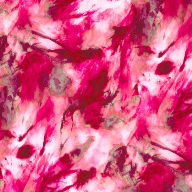 Viscose Poplin fabric Fuchsia 