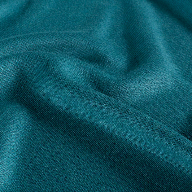 Heavy Knit fabric Melange Steel Blue