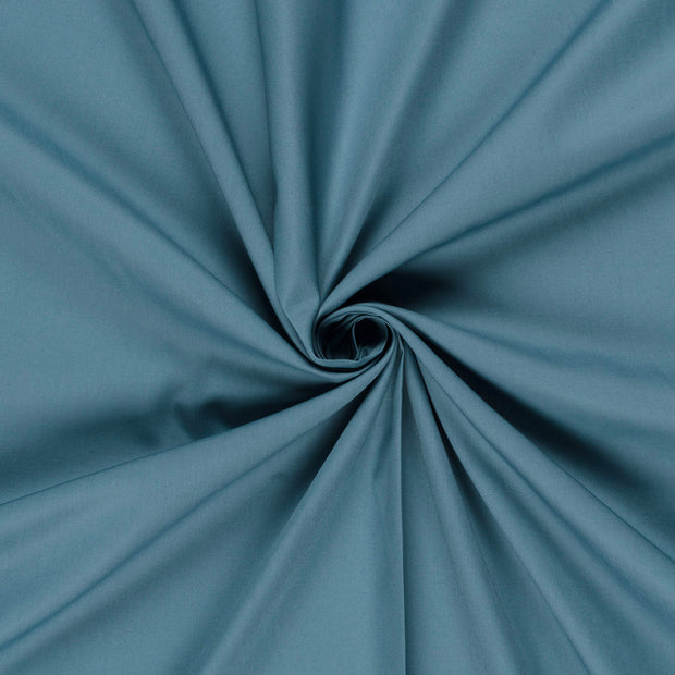 Coton Popeline GOTS tissu Indigo 