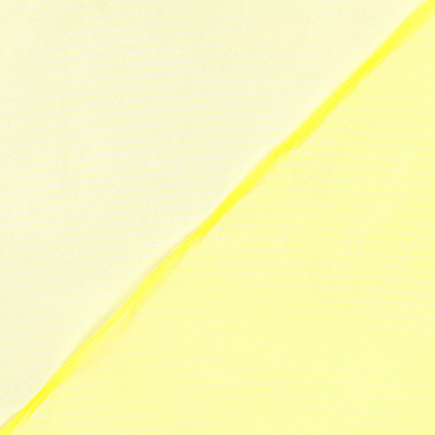 Tulle tissu Jaune fluo 
