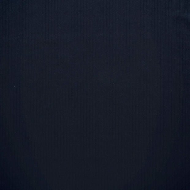 Rib Jersey tissu Bleu Marine doux 
