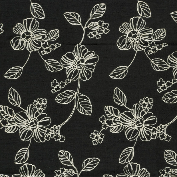  fabric Black matte 