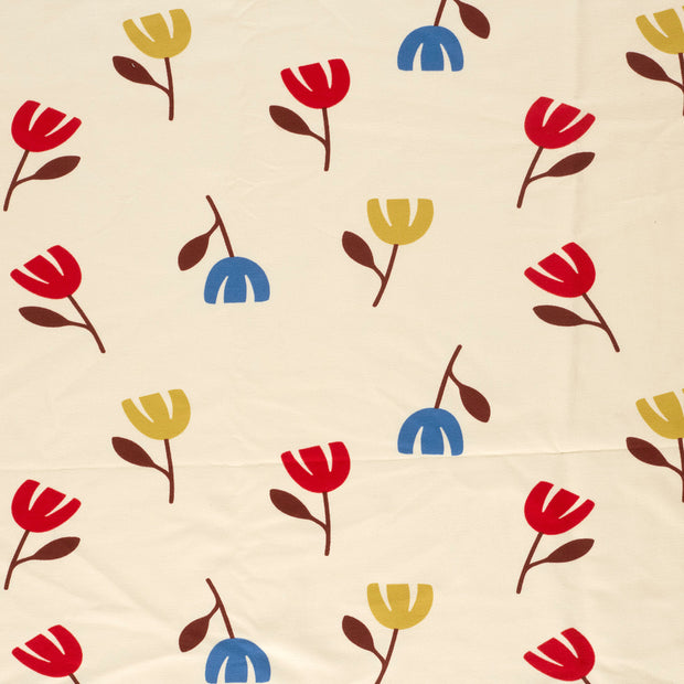 French Terry stof Beige 