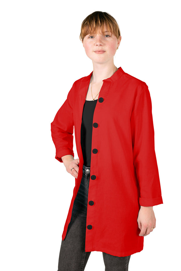 Fahnentuch fabrik Uni Rot